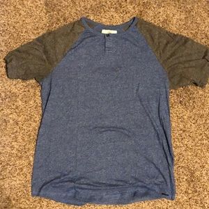 On the byas Henley t shirt